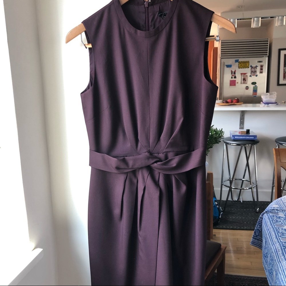 JCrew Deep Plum Dress